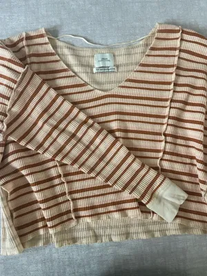 Urban Outfitters Striped Loose Fit Top thumbnail 6
