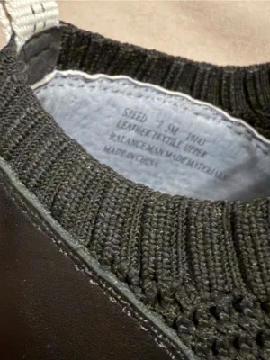 Women’s Black Knit OTBT Sneakers with Gray Accent. EUC. Barely worn. thumbnail 9