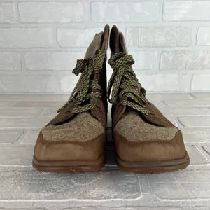 Chacos Barbary Boots Womens 9 Pinecone Hiking Outdoor Leather Wool Lace Up Bootie thumbnail 7