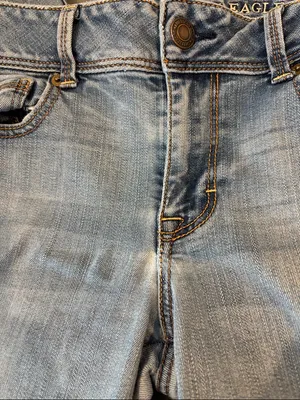 American Eagle Kick Boot Super Stretch Jeans Women's Size 12 thumbnail 12