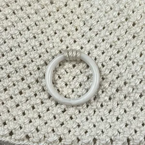 Macrame Shoulder Bag Women Medium‎ Cream Excellent Boho Ring Closure thumbnail 7