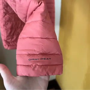 Columbia Puffer Jacket Omni-Heat Insulated Full Zip‎ Up Coat Salmon Pink Size XS thumbnail 8