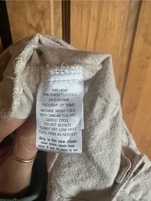 Toad&Co Cream hemp Sleeveless Button thumbnail 7