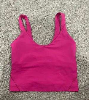 Lululemon align tank top sonic pink  thumbnail 1