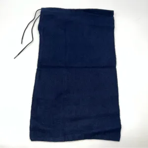 Prada Navy Blue Cotton Flannel Drawstring Dust Bag 15” X 8.5” thumbnail 5
