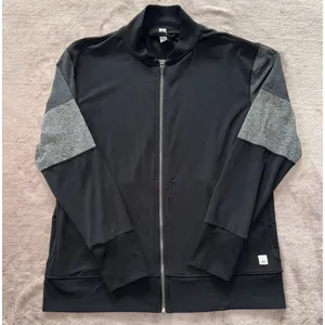 Vuori Women's Halo Color Block Front Zip Bomber Sweatshirt Jacket Size M thumbnail 1
