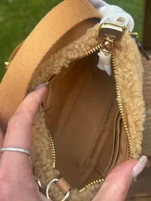 Authentic Coach 1941 Tan Sherpa Shoulder /crossbody Bag with 2 straps thumbnail 10