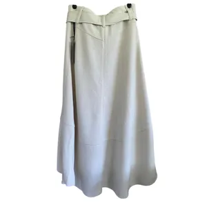 Catherine Malandrino Cream Knit Midi Skirt Size Small thumbnail 6