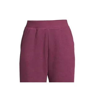 Athletic Works Womens Pants Sz 1X 16W-18W Purple (Maroon) Fleece Stretch Casual thumbnail 4