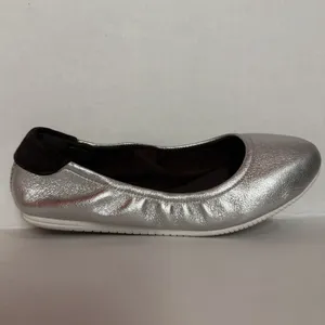 Cole Hahn StudioGrand Silver Leather Ballet Flats Slip-on Shoes Women's Size 5.5 thumbnail 5