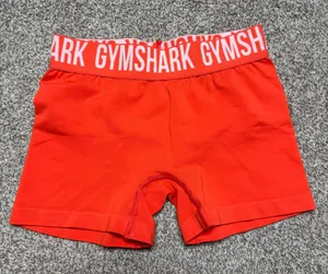 Gymshark orange short  thumbnail 1