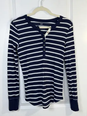 Aerie Modern Rib Henley T-Shirt thumbnail 1