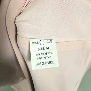 Miss Circle sz M pink plunge fitted mini party‎ dress thumbnail 5