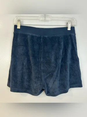 KULE The Terry Venus Shorts Dark Navy Blue Terrycloth Shorts Size Small thumbnail 9