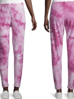 Wildfox Pink Tie-Dye 'Love Potion Knox' Jogger Sweatpants thumbnail 4