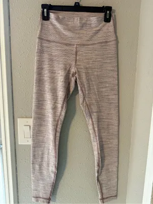 lululemon athletica Light Lavender Ribbed Leggings thumbnail 3