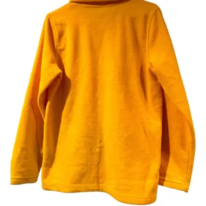 Lauren Ralph Lauren Men’s 1/4 Zip Embroidered Crown Logo Fleece Sweater Yellow S thumbnail 6