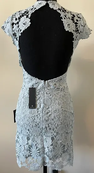 Lulus Floral Lace Short Dress thumbnail 2