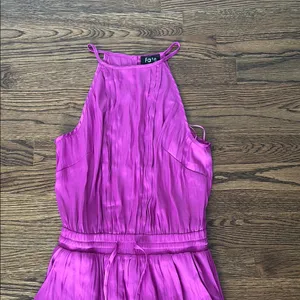 Fate Halter Jumpsuit Pink Size XS thumbnail 3