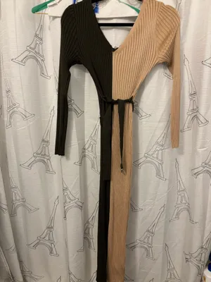 Two tones stretch dress Boho Multiple Size L thumbnail 6