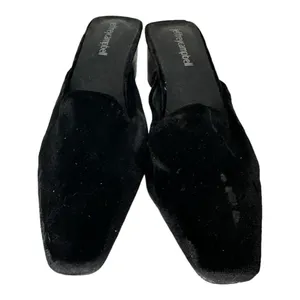 Jeffrey Campbell Jenae‎ Black Velvet Mules thumbnail 2