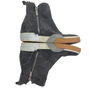 Dolce Vita Zelma Zip High Top Sneaker Booties Gray Size 8 thumbnail 3