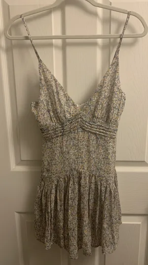 Sundae Muse Floral Patterned Amanda Dress thumbnail 1