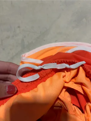 Nike Women's Orange Running Shorts - Lightweight Athletic Shorts small thumbnail 8
