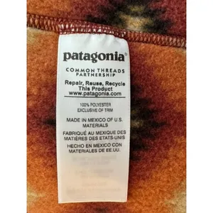 Patagonia Lightweight Synchilla® Poncho Cinder Red XS/S thumbnail 5