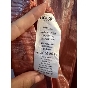 House of CB Roxanne Pint Metallic Shirt size S thumbnail 4
