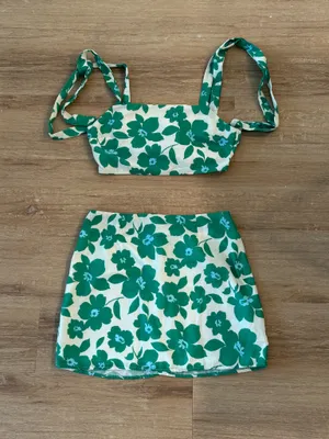 Green Floral Set thumbnail 2