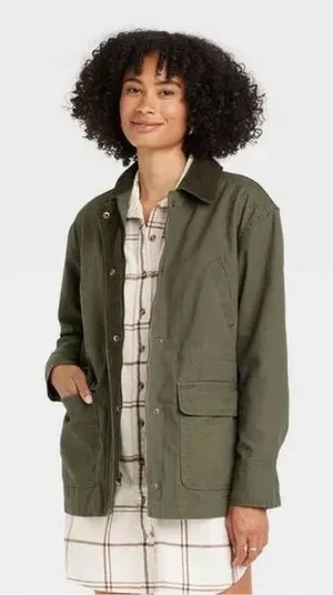 Universal Threads Chore Green Jacket thumbnail 1