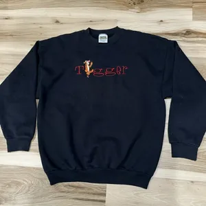 Vintage Tultex Disney Tigger Pullover Crewneck Sweatshirt Unisex XL thumbnail 1