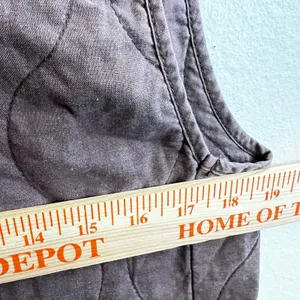 American Eagle Quilted Vest Y2K 2000s Streetwear Layering Outdoors Retro‎ Medium thumbnail 8