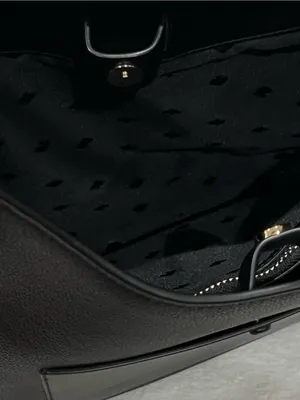 Kate Spade New York Black Pebble Leather Aster Shoulder Bag thumbnail 12