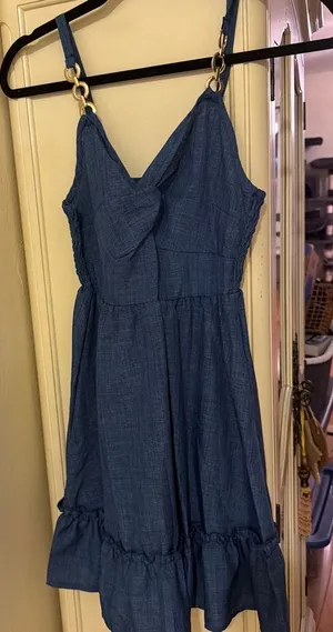 Shein Denim Dress Mini thumbnail 1