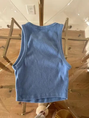 ZARA Tank Top High Neck Cropped thumbnail 2
