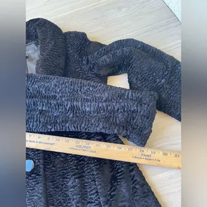 Jones New York Black Teddy Jacket thumbnail 7