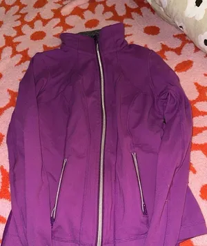 Lululemon purple zip up jacket thumbnail 1