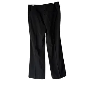Vintage Y2k Black Pinstripe‎ Dress Pants 6 Low Rise Interview Outfit Women thumbnail 6