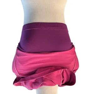 Alo Pink & Purple Tank with Shelf Bra thumbnail 5