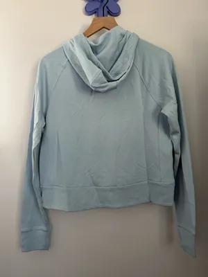 Swannies Medium NEW Emma Hoodie Sky Baby Blue Drawcord Athletic Golf Pastel thumbnail 5