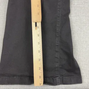 Noisy May Sallie Jeans Womens 34x32 Black Dark Wash High Rise Flare Denim thumbnail 4