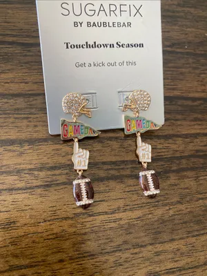 New Sugarfix By Baublebar Game Day Dangle Earrings Nickel Free thumbnail 2