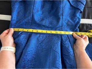Rachel Allan Royal Blue Prom Dress thumbnail 6