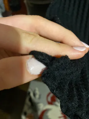 Black  Waffle Top thumbnail 3
