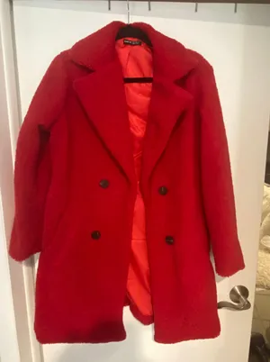 Comfy Red Coat thumbnail 1