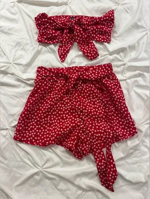Chic Red Polka Dot Two thumbnail 1
