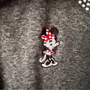 Disney Minnie Mouse Jacket Sz XXL Full Zip Embroidered Baseball Bomber Fleece thumbnail 3