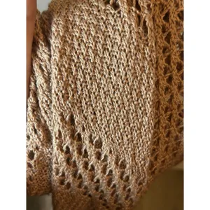 Serendipity by Victoria XL Brown Crochet Long Duster Vest Boho Festival Cardigan thumbnail 9